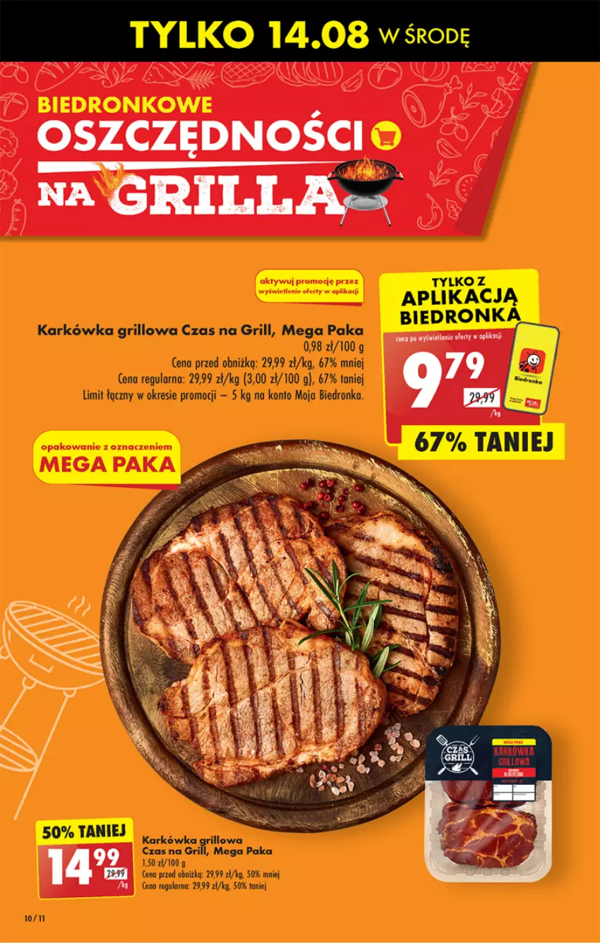 Gazetka promocyjna Biedronka - Od poniedzialku - ważna 12.08 do 17.08.2024 - strona 10 - produkty: Dron, Fa, Grill