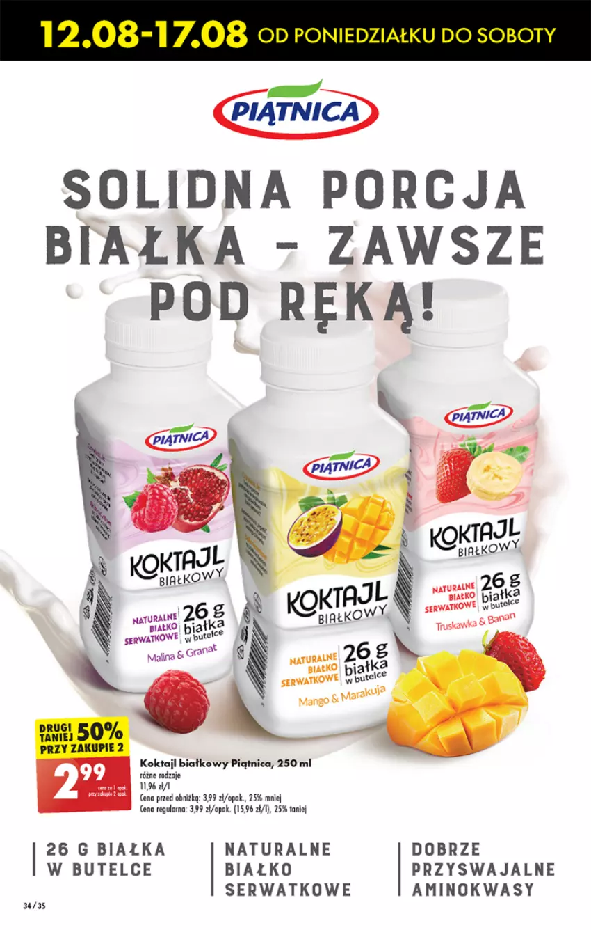 Gazetka promocyjna Biedronka - Od poniedzialku - ważna 12.08 do 17.08.2024 - strona 38 - produkty: Gra, Granat, Piątnica, Por, Ser