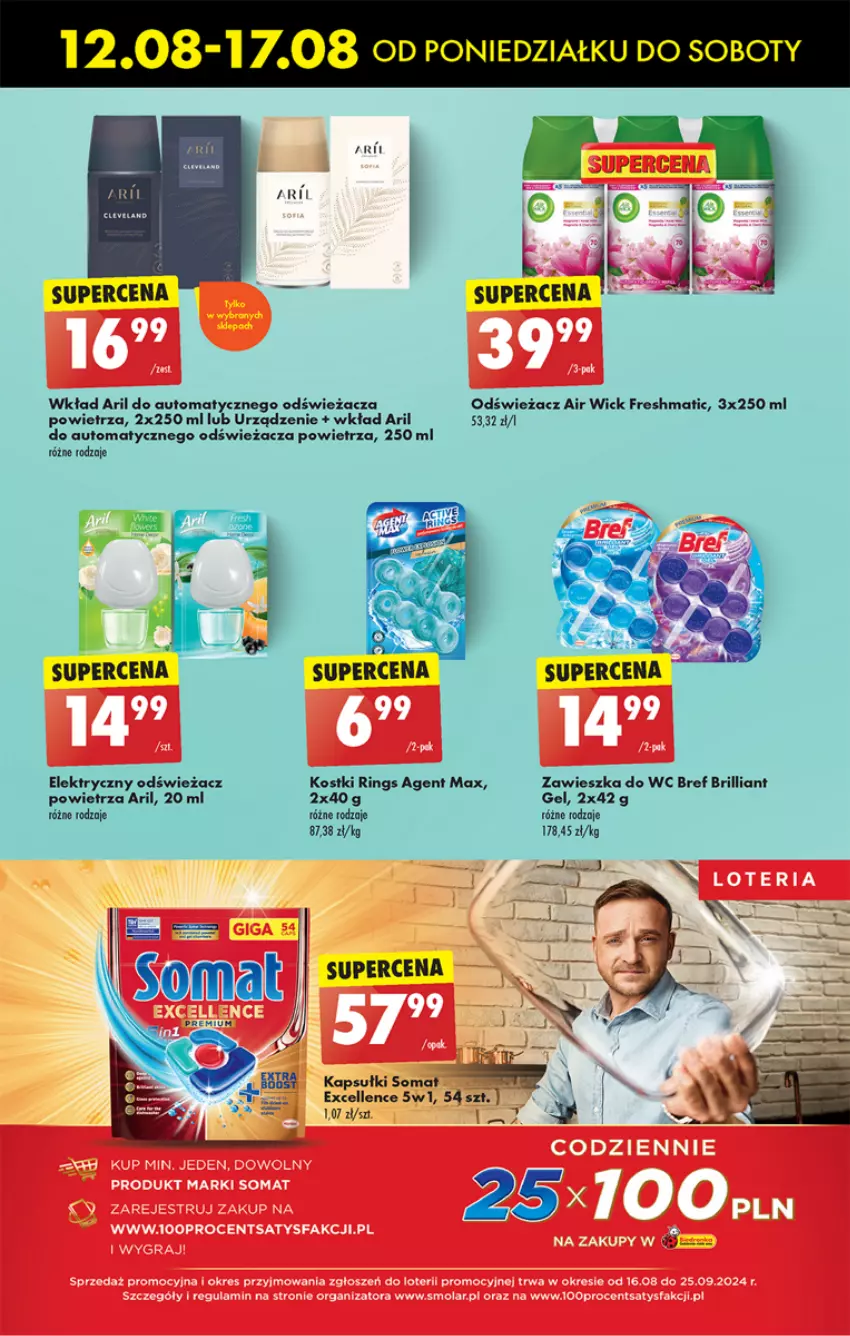 Gazetka promocyjna Biedronka - Od poniedzialku - ważna 12.08 do 17.08.2024 - strona 69 - produkty: Amol, Bref, Fa, Gra, Mola, Somat, Zawieszka do wc