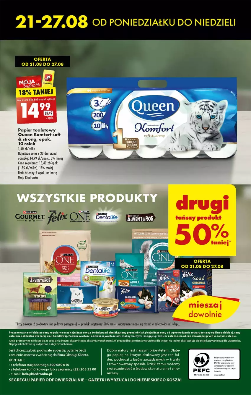 Gazetka promocyjna Biedronka - Od poniedzialku - ważna 21.08 do 26.08.2023 - strona 48 - produkty: Dron, Gra, Kosz, Napoje, Papier, Papier toaletowy, Telefon