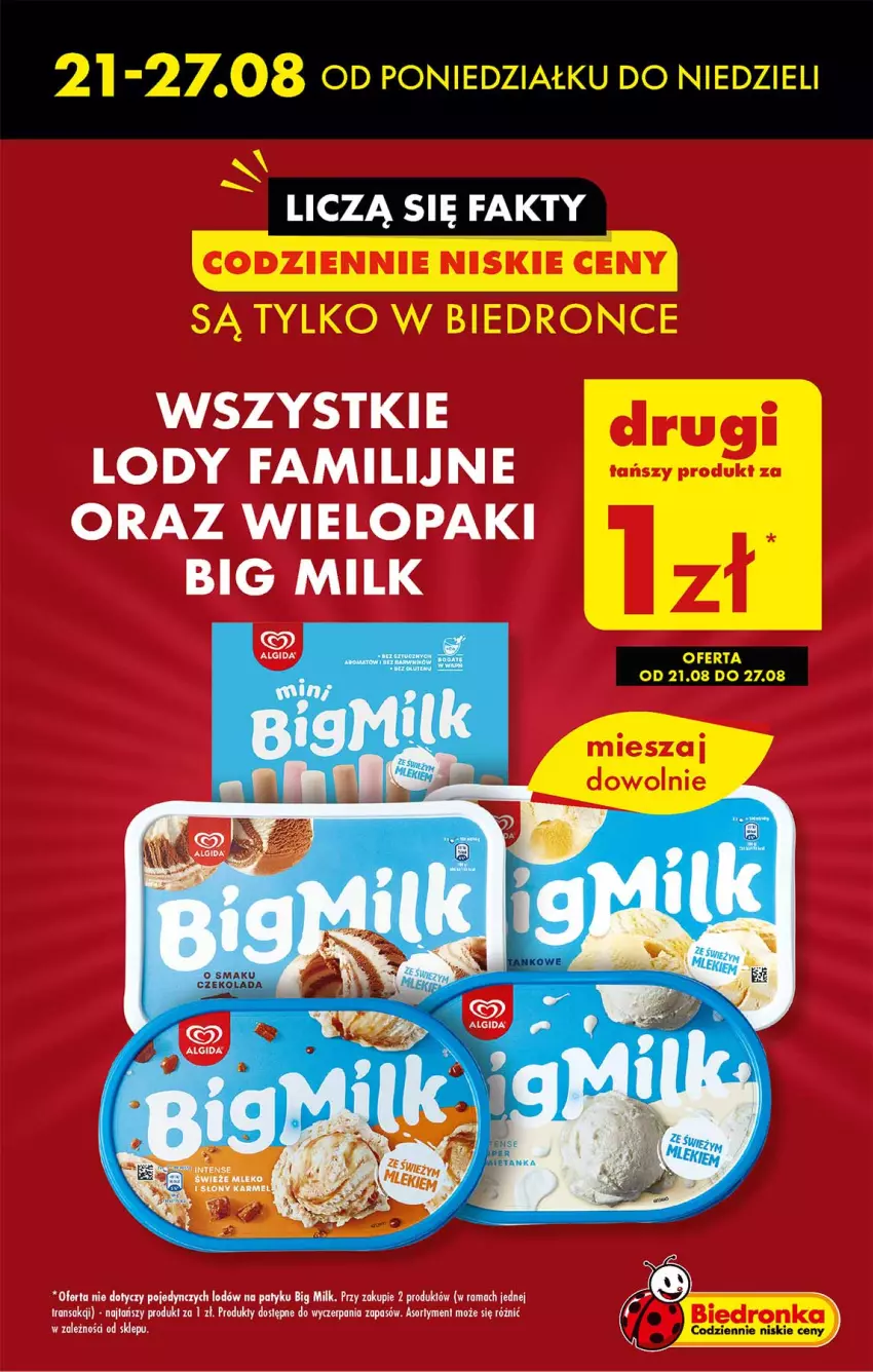 Gazetka promocyjna Biedronka - Od poniedzialku - ważna 21.08 do 26.08.2023 - strona 7 - produkty: Fa, Rama