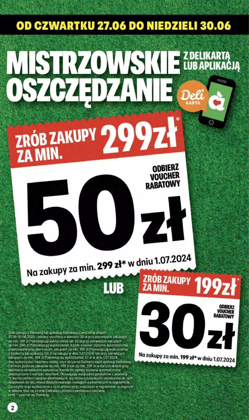 Gazetka promocyjna Delikatesy Centrum - NOWA GAZETKA Delikatesy Centrum od 27 czerwca! 27.06-3.07.2024 - ważna 27.06 do 03.07.2024 - strona 2 - produkty: Rum