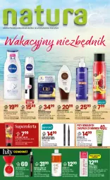 Gazetka promocyjna Drogerie Natura - Gazetka Drogerie Natura - Gazetka - ważna od 10.07 do 10.07.2023 - strona 1 - produkty: Woda perfumowana, Nivea Q10, Por, Krem na noc, Lovely, Dezodorant, Płyn micelarny, Balsam do ciała, Perfum, Pasta do zębów, KOBO, Tusz, Lack, Perła, Mars, Bourjois, Ochronny krem, Nawilżający balsam, Lirene, Woda, Melon, Nivea