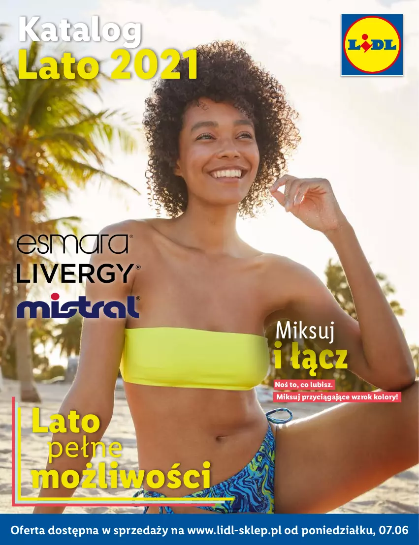 Gazetka promocyjna Lidl - KATALOG SKLEPU ONLINE - ważna 07.06 do 11.07.2021 - strona 1