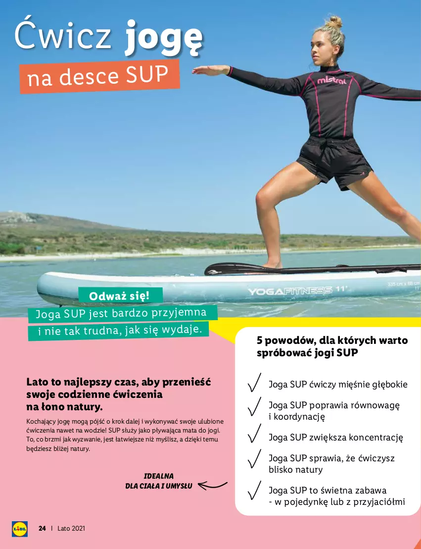 Gazetka promocyjna Lidl - KATALOG SKLEPU ONLINE - ważna 07.06 do 11.07.2021 - strona 24 - produkty: Koc, Mata do jogi