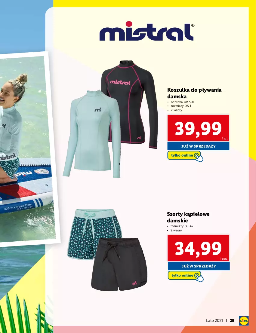 Gazetka promocyjna Lidl - KATALOG SKLEPU ONLINE - ważna 07.06 do 11.07.2021 - strona 29 - produkty: Kosz, Koszulka, Szorty