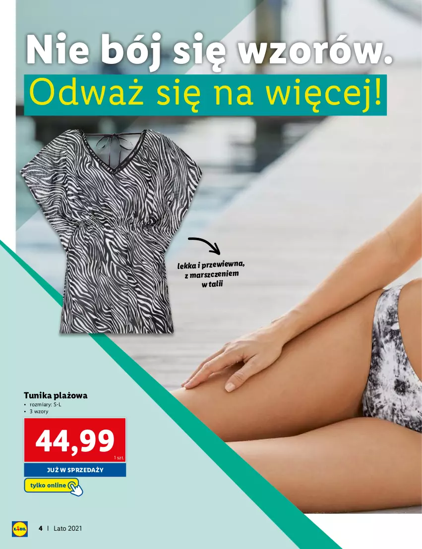 Gazetka promocyjna Lidl - KATALOG SKLEPU ONLINE - ważna 07.06 do 11.07.2021 - strona 4 - produkty: Mars, Tunika