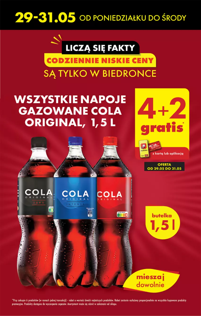 Gazetka promocyjna Biedronka - ważna 29.05 do 03.06.2023 - strona 3 - produkty: Gin, Napoje, Por, Tran