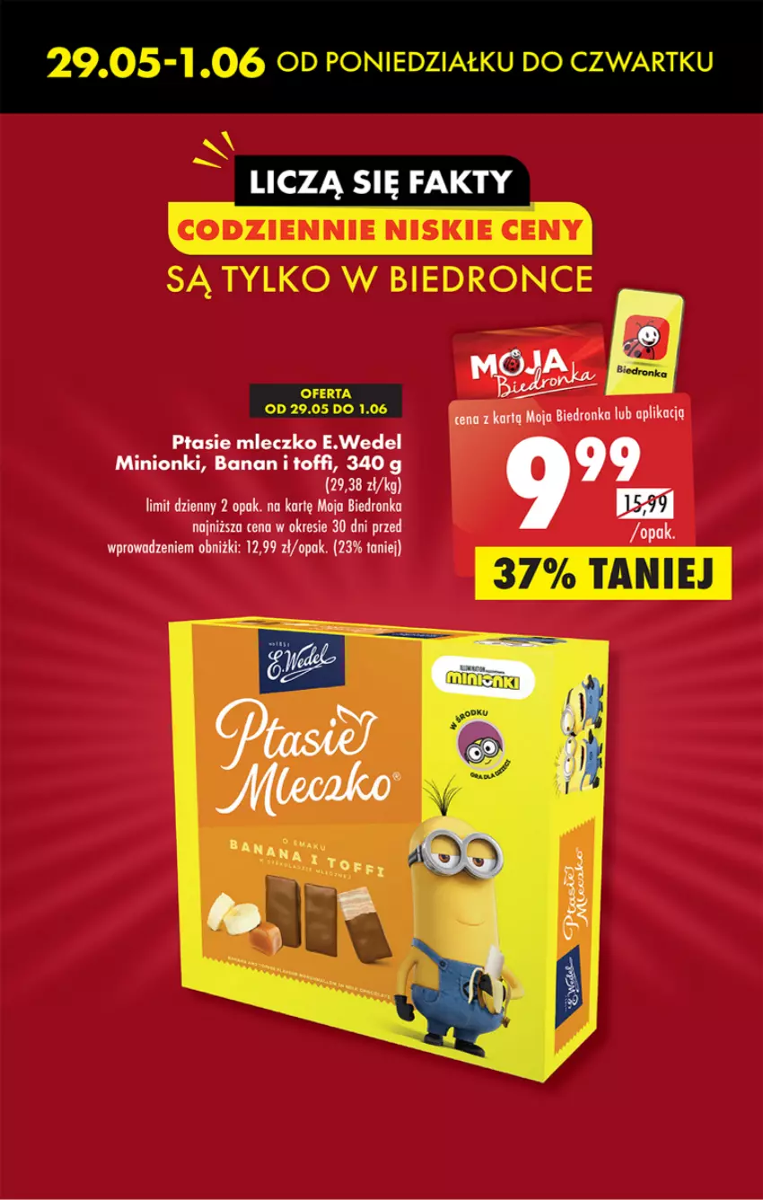 Gazetka promocyjna Biedronka - ważna 29.05 do 03.06.2023 - strona 5 - produkty: Dron, Mleczko, Ptasie mleczko