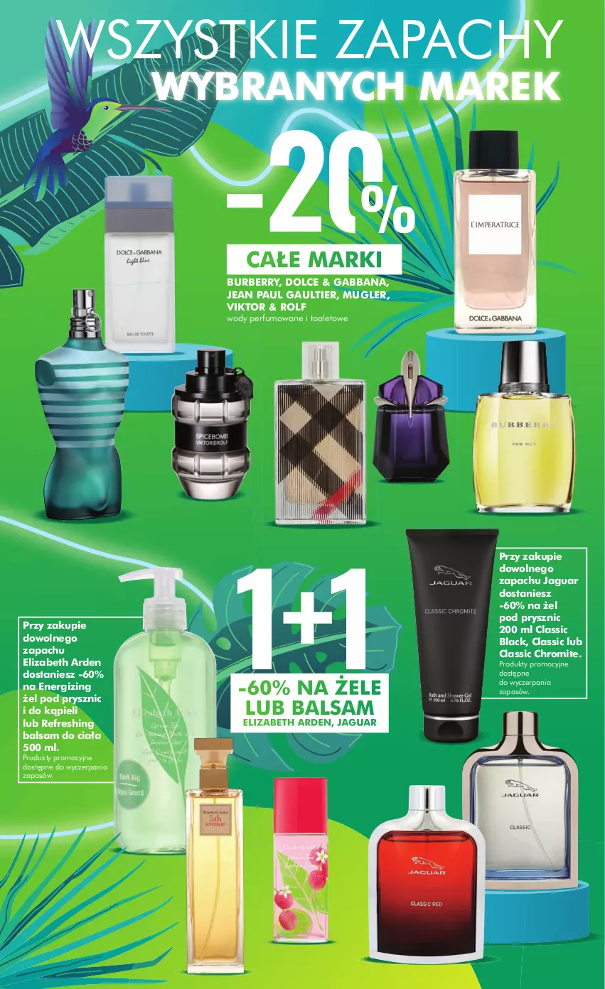 Gazetka promocyjna Super Pharm - Gazetka - ważna 27.06 do 10.07.2024 - strona 10 - produkty: Balsam do ciała, Burberry, Elizabeth Arden, Jaguar, Lack, Perfum