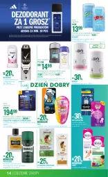 Gazetka promocyjna Super Pharm - Gazetka - Gazetka - ważna od 10.07 do 10.07.2024 - strona 14 - produkty: Gin, BIC, Rexona, Sensual, Dezodorant, Dove, Joanna, Fusion, Szynka, Gillette, Veet, Maszynka, Maszynka do golenia, Antyperspirant