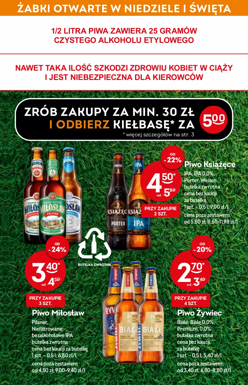 Gazetka promocyjna Żabka - ważna 27.04 do 03.05.2022 - strona 13 - produkty: Gra, Książęce, Piec, Piwa, Piwo, Por