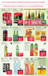 Gazetka promocyjna Stokrotka - Market - Gazetka - ważna od 25.08 do 25.08.2021 - strona 6 - produkty: Piwa, Piwo, Cheetos, Sok, Lajkonik, Por, Koc, Gin, Gra, Napój energetyczny, Farmers Aloes, Primavera, Heineken, Chrupki, Warka, Lack, Prima, Radler, Tymbark, Woda, Okocim, Napój, Captain Jack, Hortex, Fa