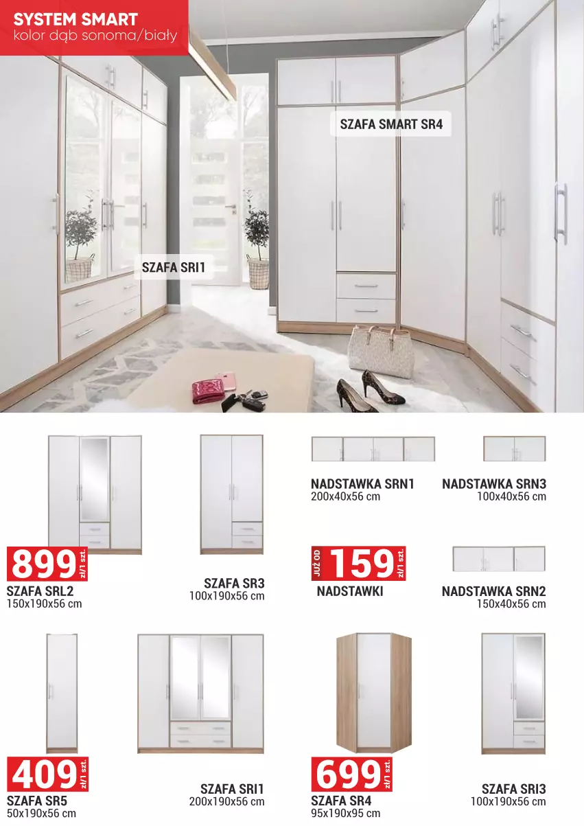 Gazetka promocyjna Merkury Market - Gazetka meblowa - ważna 01.04 do 30.04.2025 - strona 24 - produkty: Fa, Szafa