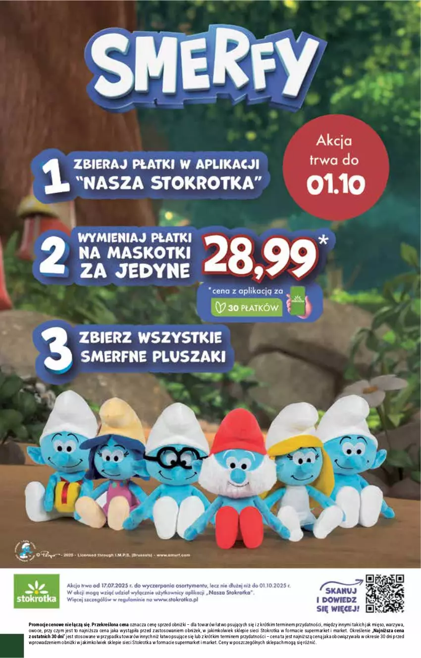 Gazetka promocyjna Stokrotka - Supermarket - ważna 11.09 do 17.09.2025 - strona 47 - produkty: Mięso, Owoce, Warzywa