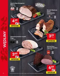 Gazetka promocyjna Delikatesy Centrum - Katalog LADA DC35-DC36-DC37 - Gazetka - ważna od 10.09 do 10.09.2025 - strona 12 - produkty: Salceson, Pasek, Szynka, Boczek, Fotel