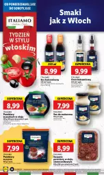 Gazetka promocyjna Lidl - GAZETKA - Gazetka - ważna od 05.02 do 05.02.2025 - strona 28 - produkty: Makaron, Sos, Ser, Ocet balsamiczny, Oregano suszone, Bazyl, Sos do makaronu, Suszone pomidory, Olej, Ocet, Pomidory