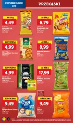 Gazetka promocyjna Lidl - GAZETKA - Gazetka - ważna od 05.02 do 05.02.2025 - strona 50 - produkty: Pistacje, Ser, Lajkonik, Gry, Chipsy, Chrupki, Pizza, Przysnacki, Monster Munch, Lay’s, Helio