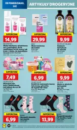 Gazetka promocyjna Lidl - GAZETKA - Gazetka - ważna od 05.02 do 05.02.2025 - strona 54 - produkty: Makijaż, Woda micelarna, Ser, Rum, Mus, Bielenda, Balsam do ust, Karp, Skarpetki, Serum, Maska w płachcie, Woda toaletowa, Mexx, Galaretka, Szampon, Peeling, Woda, Gala, Maska