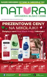 Gazetka promocyjna Drogerie Natura - Gazetka Drogerie Natura - Gazetka - ważna od 09.12 do 09.12.2025 - strona 1 - produkty: Emulsja, Gra, Krem koloryzujący do włosów, Eveline, Neutrogena, Tusz, Lack, Schauma, Szampon, Antyperspirant, Nivea, Control, Fa