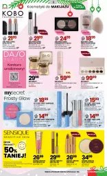 Gazetka promocyjna Drogerie Natura - Gazetka Drogerie Natura - Gazetka - ważna od 09.12 do 09.12.2025 - strona 9 - produkty: Makijaż, Palette, Top, Blender, Błyszczyk do ust, Róż do policzków, Sati, Cień, KOBO, Tusz, Velvet, Lack, Puder, Paleta