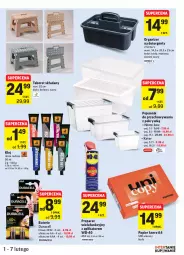 Gazetka promocyjna Intermarche - Gazetka promocyjna - Gazetka - ważna od 07.02 do 07.02.2022 - strona 35 - produkty: Duracell, Ser, Papier, Organizer, Klej, Pojemnik, WD-40, Taboret, Pojemnik do przechowywania, Taboret składany