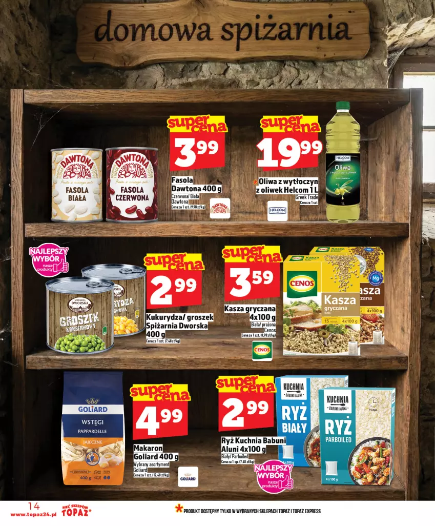 Gazetka promocyjna Topaz - Gazetka - ważna 19.02 do 25.02.2026 - strona 14 - produkty: Babuni, Kuchnia, Top