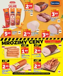 Gazetka promocyjna Topaz - Gazetka - Gazetka - ważna od 25.02 do 25.02.2026 - strona 5 - produkty: Piec, Kurczak, Top, Salami, Kiełbasa krakowska, Pekpol, Parówki, Szynka, Tarczyński, Kiełbasa