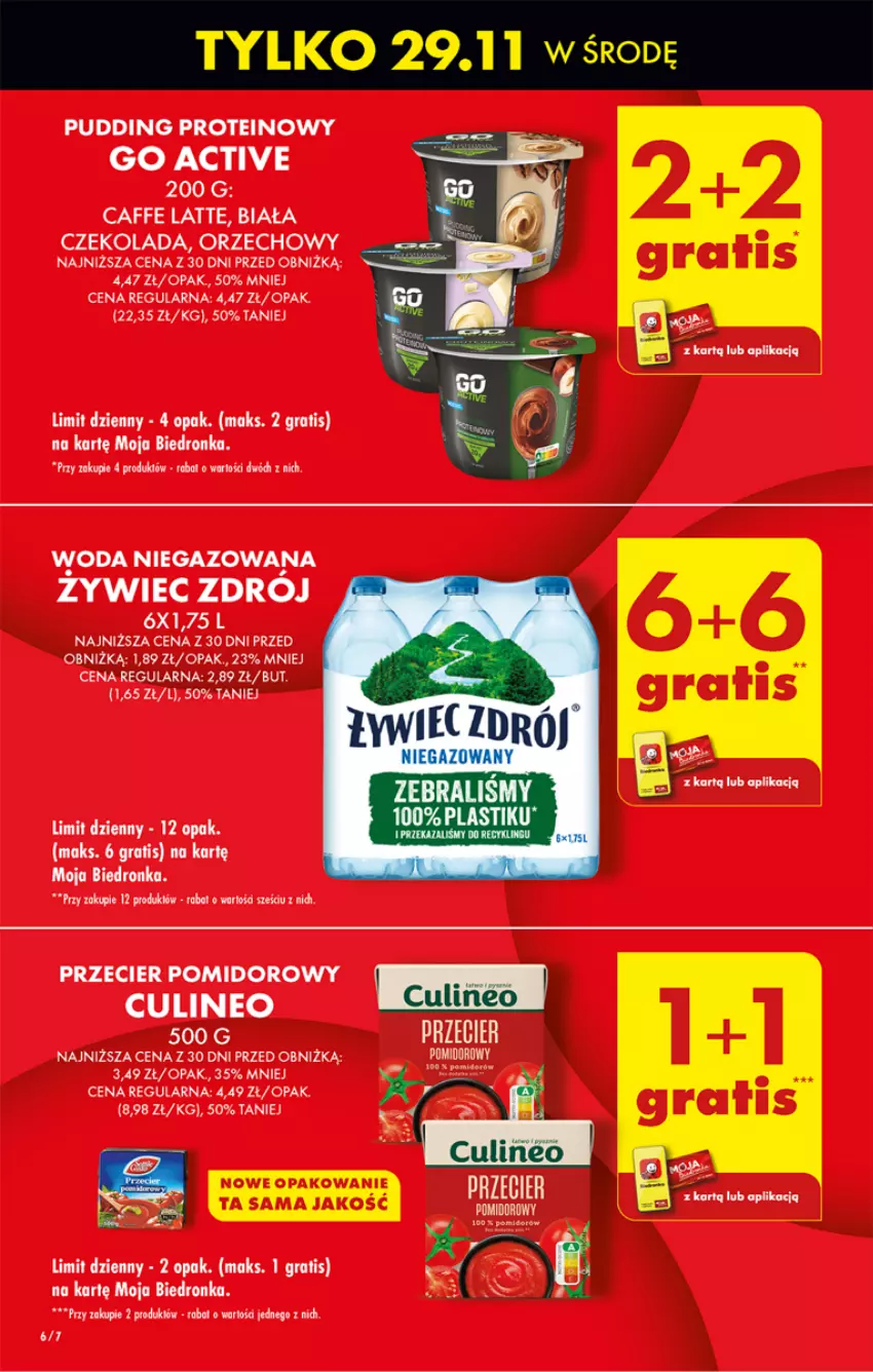 Gazetka promocyjna Biedronka - Od poniedzialku - ważna 27.11 do 02.12.2023 - strona 6 - produkty: Czekolada, Dron, Gra, Kawa, Pudding, Woda, Woda niegazowana