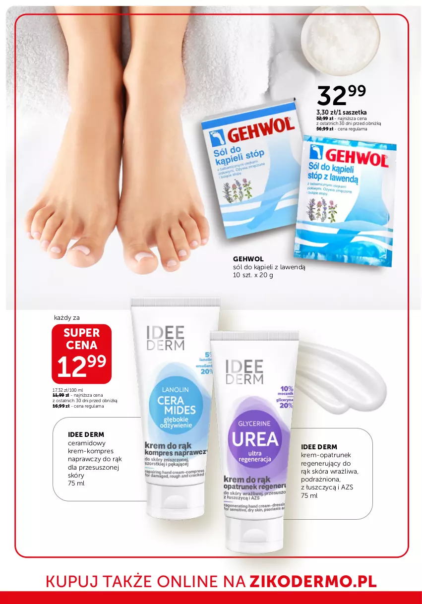 Gazetka promocyjna Ziko - Gazetka Ziko Dermo - ważna 29.05 do 11.06.2025 - strona 12 - produkty: Gehwol, Sól, Sól do kąpieli