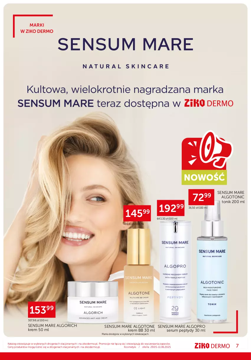 Gazetka promocyjna Ziko - Gazetka Ziko Dermo - ważna 29.05 do 11.06.2025 - strona 7 - produkty: GoPro, Krem bb, LG, Rum, Ser, Serum, Tonik