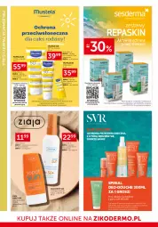 Gazetka promocyjna Ziko - Gazetka Ziko Dermo - Gazetka - ważna od 11.06 do 11.06.2025 - strona 18 - produkty: Krem do twarzy, SVR, Ser, Mus, Mleczko, Ziaja, Mustela, Sesderma
