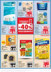 Gazetka promocyjna Kaufland - Gazetka tygodnia - Gazetka - ważna od 15.05 do 15.05.2024 - strona 49 - produkty: Mozzarella, Kurczak, Ser, Kopytka, Pizza, Pieprz, Krewetki, Kluski na parze, Mintaj, Dorsz, Fa