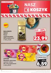 Gazetka promocyjna Kaufland - Gazetka tygodnia - Gazetka - ważna od 15.05 do 15.05.2024 - strona 54 - produkty: Kawa rozpuszczalna, Sok, Rama, Dallmayr, Kawa, Kosz, Lipton, Herbata, Herbata owocowa