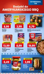 Gazetka promocyjna Lidl - GAZETKA - Gazetka - ważna od 19.06 do 19.06.2024 - strona 19 - produkty: Ser, Hot dog, Beko, Hamburger, Wieprzowina, Wazon, Burger, Boczek, Bułki do hot dogów, Grill