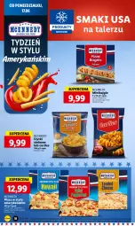 Gazetka promocyjna Lidl - GAZETKA - Gazetka - ważna od 19.06 do 19.06.2024 - strona 20 - produkty: Salami, Stek, Produkty mrożone, Bajgle, Talerz, Pizza, Burger, Frytki