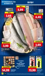 Gazetka promocyjna Lidl - GAZETKA - Gazetka - ważna od 19.06 do 19.06.2024 - strona 32 - produkty: Polędwica, Sałatka, Sos, Por, Amol, Pstrąg tęczowy, Sałat, Sushi, Pstrąg, Mintaj, Dorsz, Wasa