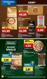 Gazetka promocyjna Lidl - GAZETKA - Gazetka - ważna od 19.06 do 19.06.2024 - strona 42 - produkty: Pistacje, Koc, Inka, Kawa zbożowa, Słonecznik prażony, Orzeszki, Kawa ziarnista, Kawa, Lavazza, Orzeszki ziemne