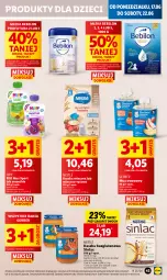 Gazetka promocyjna Lidl - GAZETKA - Gazetka - ważna od 19.06 do 19.06.2024 - strona 47 - produkty: HiPP, Ryż, Por, Mus, Gra, Gerber, Sinlac, Sport, Smoothie, Dzieci, Nestlé, BEBILON, Hipp Bio