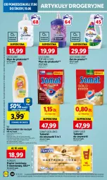 Gazetka promocyjna Lidl - GAZETKA - Gazetka - ważna od 19.06 do 19.06.2024 - strona 50 - produkty: Pur, Gra, Coccolino, Somat gold, Papier, Tablet, Granat, Perfum, Papier toaletowy, Płyn do płukania, Somat, Zmywarki, Flora, Tabletki do zmywarki