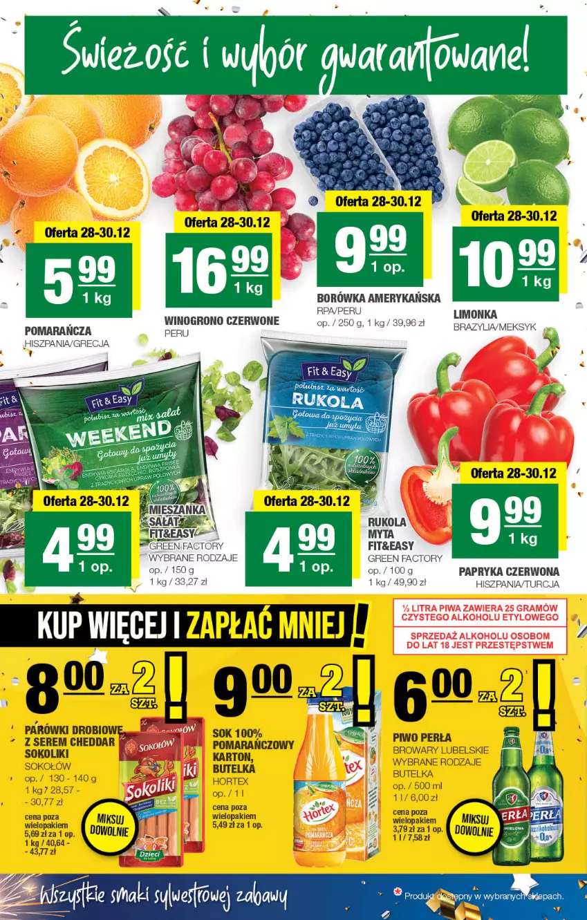 Gazetka promocyjna Spar - Spar-Mini - ważna 26.12.2023 do 05.01.2024 - strona 2 - produkty: Fa, Gra, Piwa