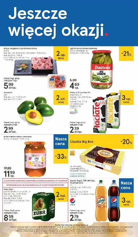 Gazetka promocyjna Tesco - Nowy Rok - ważna 01.01 do 05.01.2021 - strona 2