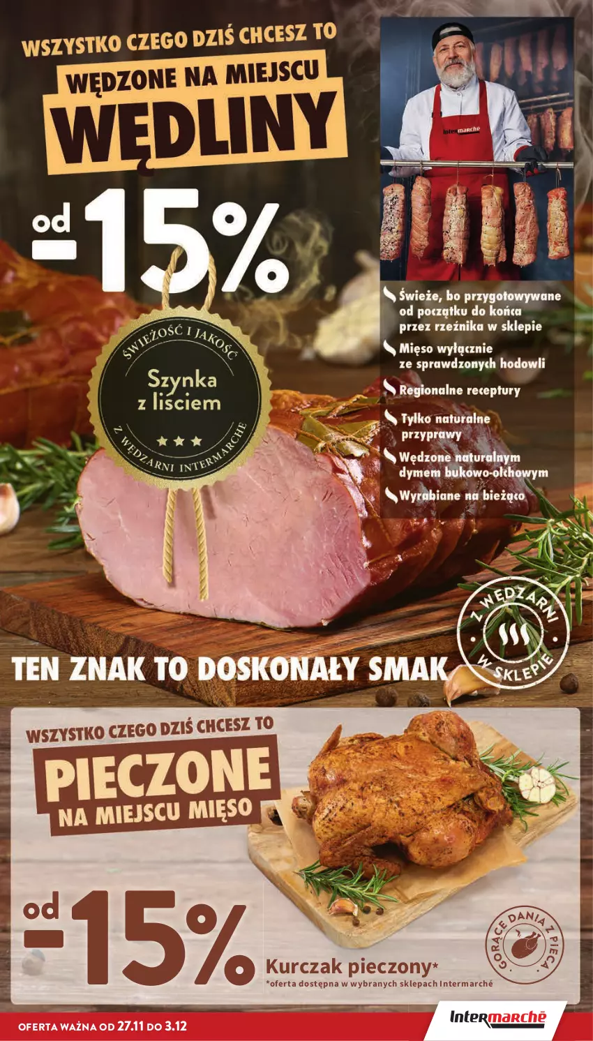 Gazetka promocyjna Intermarche - Gazetka Intermarche - ważna 27.11 do 03.12.2025 - strona 36 - produkty: Kurczak, Piec