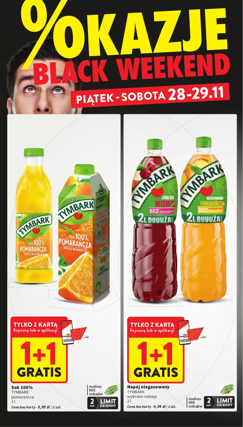 Gazetka promocyjna Intermarche - Gazetka Intermarche - ważna 27.11 do 03.12.2025 - strona 5 - produkty: Gra, Napój, Napój niegazowany, Sok, Tymbark