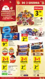 Gazetka promocyjna Intermarche - Gazetka Intermarche - Gazetka - ważna od 03.12 do 03.12.2025 - strona 15 - produkty: Gra, Cukier, Snickers, Zabawka, Wawel, Czekolada, Cukierki, Kinder