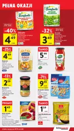 Gazetka promocyjna Intermarche - Gazetka Intermarche - Gazetka - ważna od 03.12 do 03.12.2025 - strona 46 - produkty: Lubella, Makaron, Sos, Mus, Kucharek, Orzeszki, Zupa, Bell, Bonduelle, Bella, Felix, Groch, Orzeszki ziemne, Groszek, Kukurydza, Musztarda