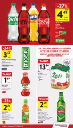 Gazetka promocyjna Intermarche - Gazetka Intermarche - Gazetka - ważna od 03.12 do 03.12.2025 - strona 54 - produkty: Piwa, Piwo, Sok, Por, Gra, Coca-Cola, Perła, Fortuna, Tiger, Fanta, Kubuś, Sprite, Napój, Fa