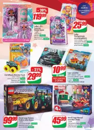 Gazetka promocyjna Dino - Gazetka 51 / 2024 - Gazetka - ważna od 24.12 do 24.12.2024 - strona 61 - produkty: Enchantimals, LEGO Technic, L.O.L., LEGO, Monster truck, Klocki, Lalka, Hot Wheels, Traktor