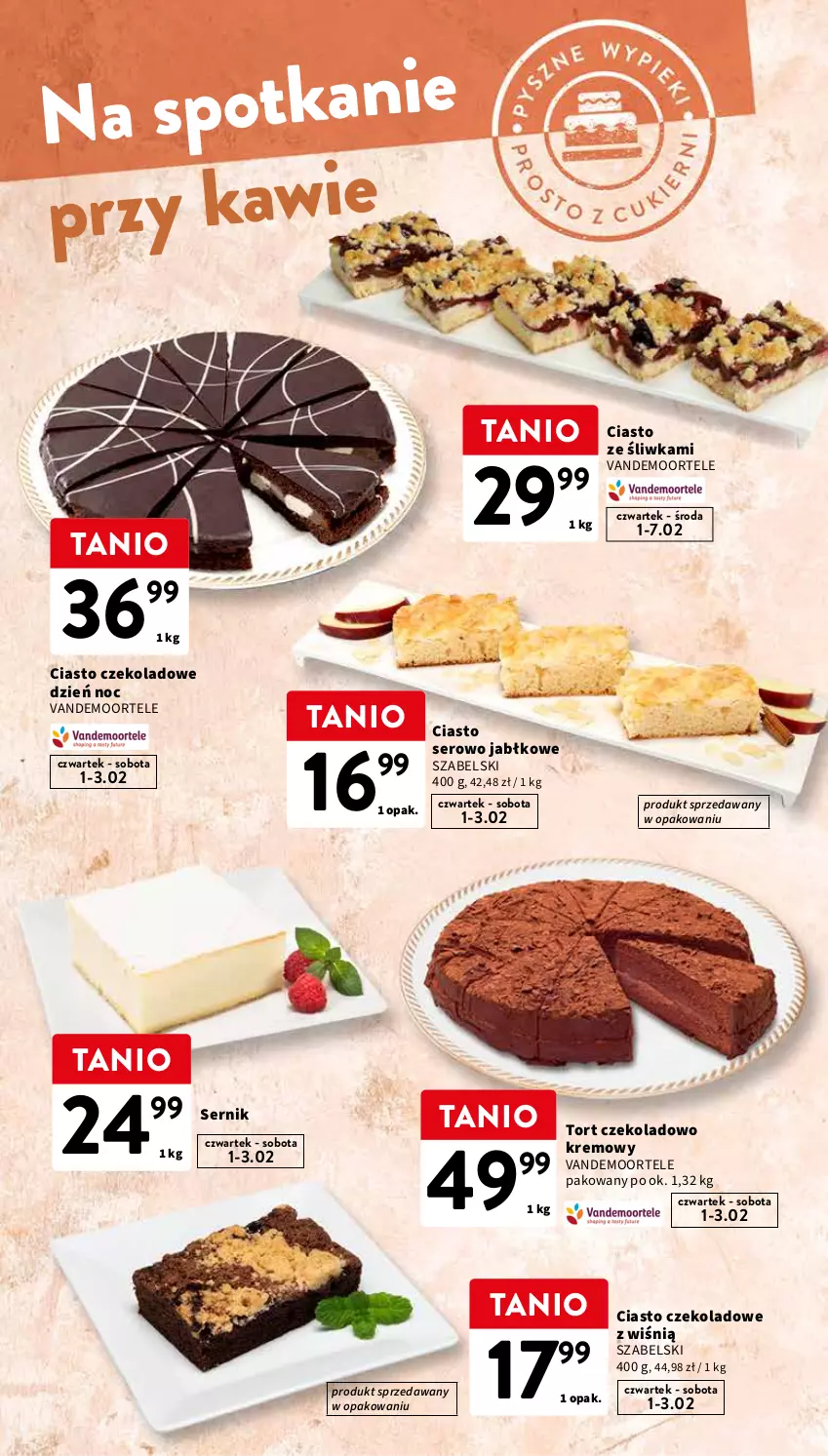 Gazetka promocyjna Intermarche - Gazetka Intermarche - ważna 01.02 do 07.02.2024 - strona 11 - produkty: Ciasto czekoladowe, Ser