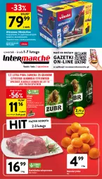 Gazetka promocyjna Intermarche - Gazetka Intermarche - Gazetka - ważna od 07.02 do 07.02.2024 - strona 1 - produkty: Piwo, Mop, Rama, Karkówka wieprzowa, Vileda, Wiadro, Wiadro z wyciskaczem